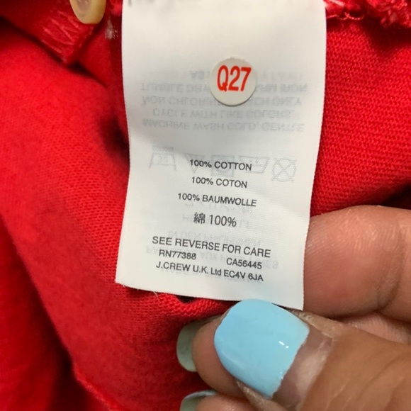 JCREW TOP red - Picture 8 of 8